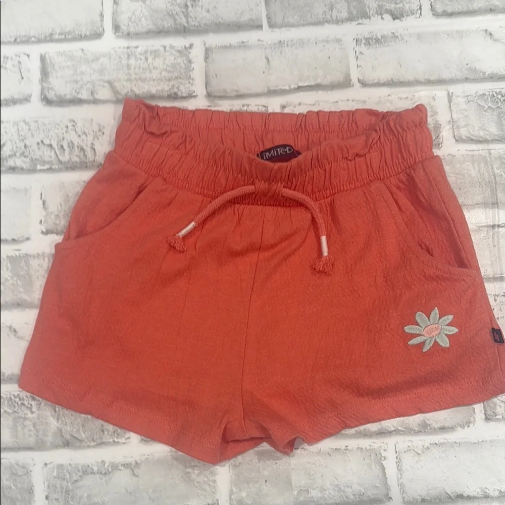 Limited Too Coral Floral Set NWOT